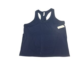 NWT Athleta Momentum Seamless Tank- Navy